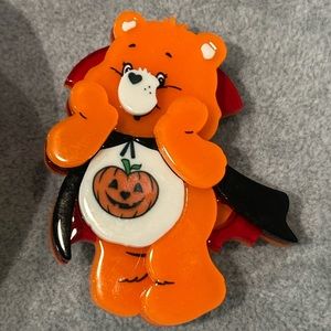Erstwilder Trick Or Sweet Halloween Care Bear Brooch New